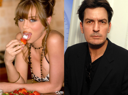 Charlie Sheen, Capri Anderson Charlie Sheen, Capri Anderson